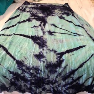 Tie dye skirt